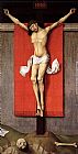 Rogier van der Weyden Crucifixion Diptych right panel painting